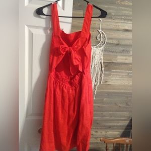 Open back dress from jcrew